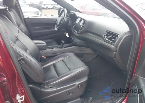 2021 Dodge Durango R/T Rwd из США, поврежденный, VIN 1C4SDHCT5MC721680